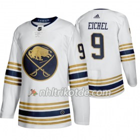 Buffalo Sabres Trikot Jack Eichel 9 50th Anniversary Adidas 2019-2020 Weiß Authentic - Herren